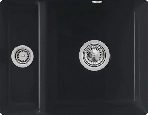 Villeroy & Boch Subway 60 XU – podstavný dřez, barva Pure Black – pohled 2