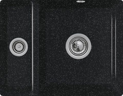 Villeroy & Boch Subway 60 XU – podstavný dřez, barva Chromit – pohled 2