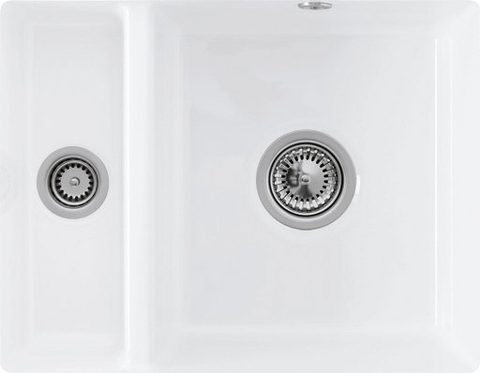 Villeroy & Boch Subway 60 XU – podstavný dřez, barva Snow White – pohled 2