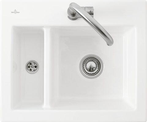 Villeroy & Boch Subway 60 XM – vestavný dřez, barva White Alpin – pohled 2