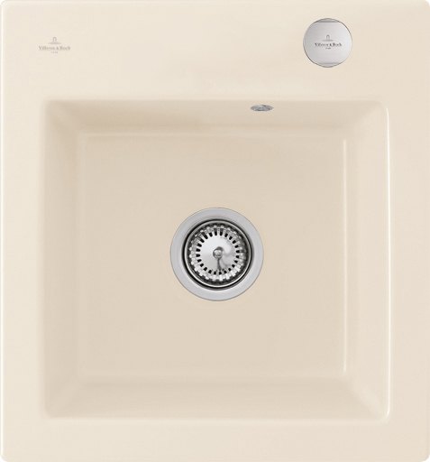 Villeroy & Boch Subway 45 XS – vestavný dřez, barva Crema – pohled 3