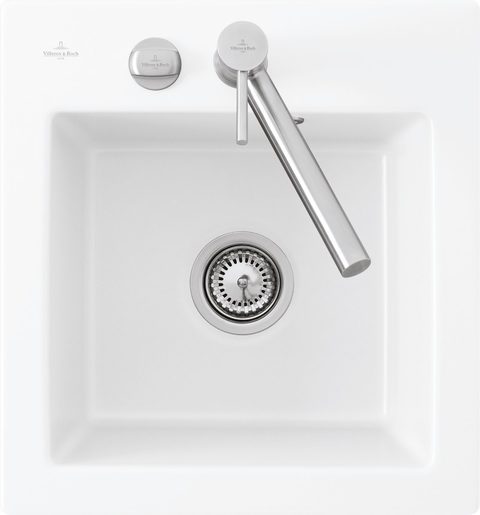 Villeroy & Boch Subway 45 XS – vestavný dřez, barva White Alpin – pohled 4