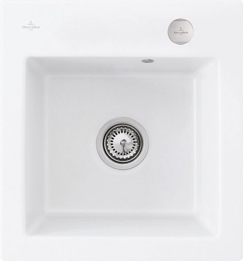 Villeroy & Boch Subway 45 XS – vestavný dřez, barva Stone White – pohled 3
