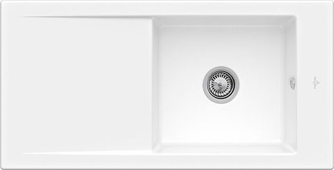 Villeroy & Boch Timeline 60 – vestavný dřez, barva Snow White – pohled 2