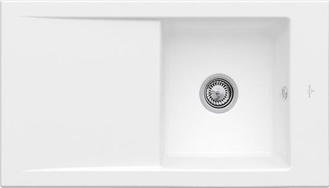 Villeroy & Boch Timeline 50 – vestavný dřez, barva Stone White – pohled 2