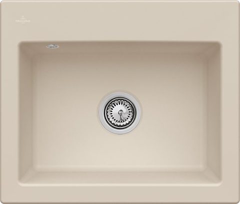 Villeroy & Boch Subway 60 S – vestavný dřez, barva Almond – pohled 2