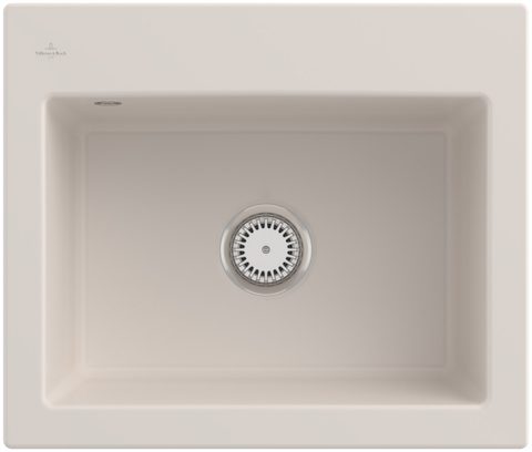 Villeroy & Boch Subway 60 S – vestavný dřez, barva Crema