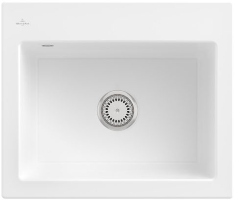 Villeroy & Boch Subway 60 S – vestavný dřez, barva White Alpin