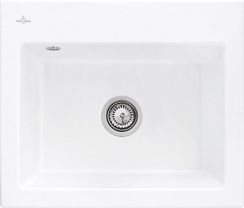 Villeroy & Boch Subway 60 S – vestavný dřez, barva Stone White – pohled 2