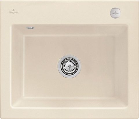 Villeroy & Boch Subway 60 S – vestavný dřez, barva Ivory – pohled 3