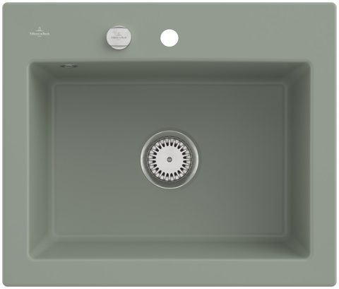 Villeroy & Boch Subway 60 S – vestavný dřez, barva Morning Green – pohled 2