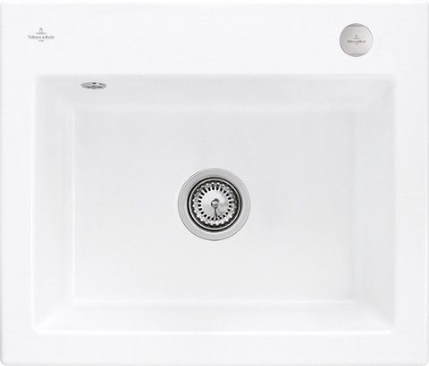 Villeroy & Boch Subway 60 S – vestavný dřez, barva Stone White – pohled 3