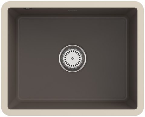 Villeroy & Boch Subway 60 SU – podstavný dřez, barva Timber – pohled 1