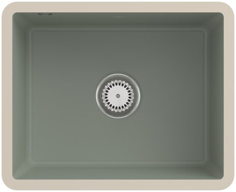 Villeroy & Boch Subway 60 SU – podstavný dřez, barva Morning Green – pohled 2