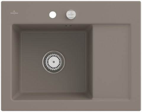 Villeroy & Boch Subway 45 Compact – vestavný dřez, barva Timber – pohled 2
