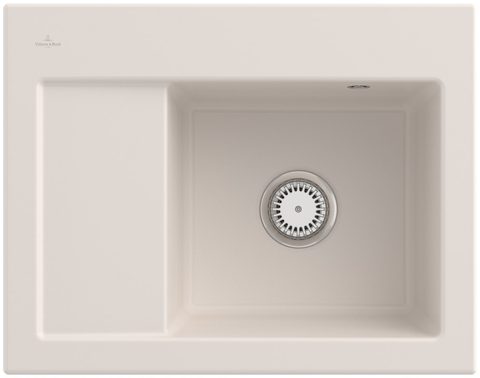 Villeroy & Boch Subway 45 Compact – vestavný dřez, barva Crema – pohled 4