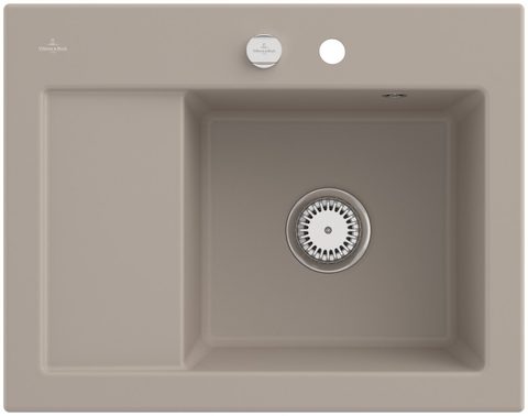 Villeroy & Boch Subway 45 Compact – vestavný dřez, barva Almond – pohled 6