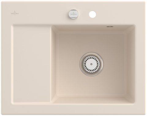 Villeroy & Boch Subway 45 Compact – vestavný dřez, barva Ivory – pohled 6