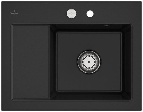 Villeroy & Boch Subway 45 Compact – vestavný dřez, barva Chromit – pohled 3