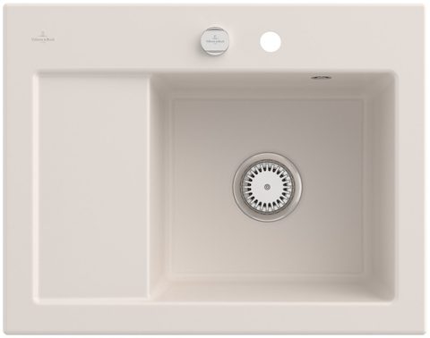 Villeroy & Boch Subway 45 Compact – vestavný dřez, barva Crema – pohled 6