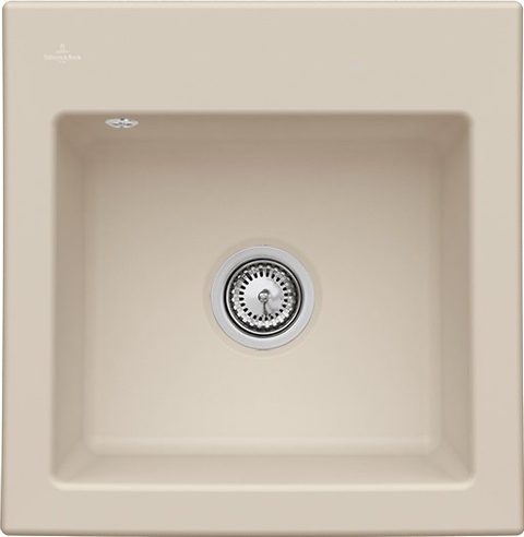 Villeroy & Boch Subway 50 S – vestavný dřez, barva Almond – pohled 2