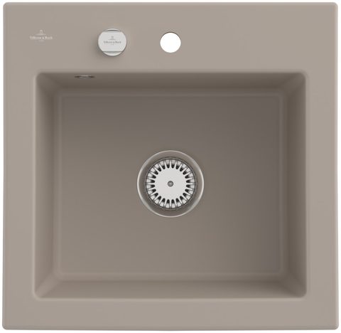Villeroy & Boch Subway 50 S – vestavný dřez, barva Almond – pohled 3