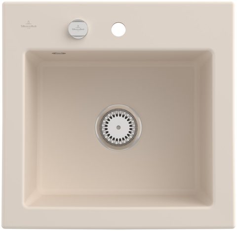 Villeroy & Boch Subway 50 S – vestavný dřez, barva Ivory – pohled 3