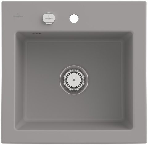 Villeroy & Boch Subway 50 S – vestavný dřez, barva Fossil – pohled 3