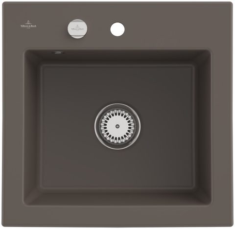 Villeroy & Boch Subway 50 S – vestavný dřez, barva Timber – pohled 2