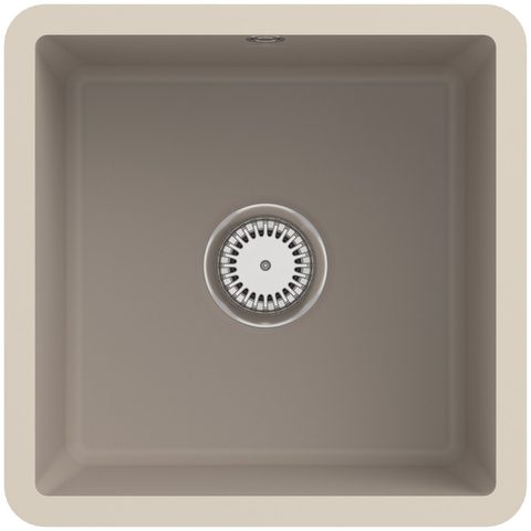 Villeroy & Boch Subway 50 SU – podstavný dřez, barva Almond – pohled 1