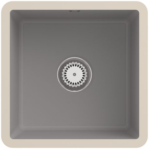 Villeroy & Boch Subway 50 SU – podstavný dřez, barva Fossil – pohled 1
