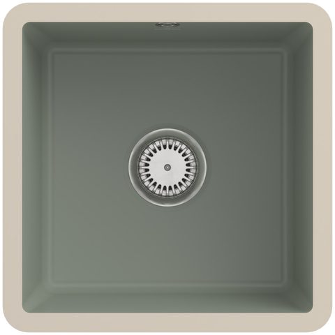 Villeroy & Boch Subway 50 SU – podstavný dřez, barva Morning Green – pohled 2