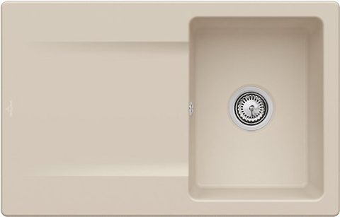 Villeroy & Boch Siluet 45 – vestavný dřez, barva Almond – pohled 2
