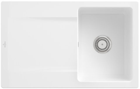Villeroy & Boch Siluet 45 – vestavný dřez, barva Snow White
