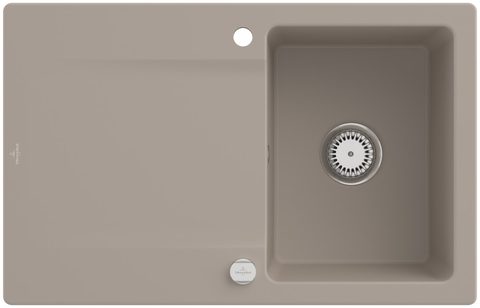 Villeroy & Boch Siluet 45 – vestavný dřez, barva Almond – pohled 4