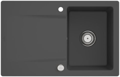 Villeroy & Boch Siluet 45 – vestavný dřez, barva Graphite – pohled 3