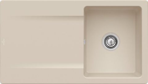Villeroy & Boch Siluet 50 – vestavný dřez, barva Almond – pohled 2