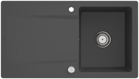 Villeroy & Boch Siluet 50 – vestavný dřez, barva Graphite – pohled 3