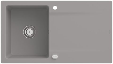 Villeroy & Boch Siluet 50 – vestavný dřez, barva Fossil – pohled 3