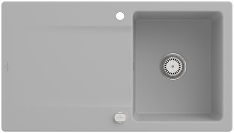 Villeroy & Boch Siluet 50 – vestavný dřez, barva Steam – pohled 3