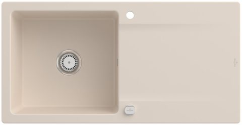 Villeroy & Boch Siluet 60 – vestavný dřez, barva Ivory – pohled 3