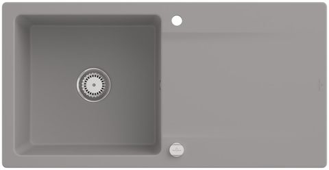 Villeroy & Boch Siluet 60 – vestavný dřez, barva Fossil – pohled 3