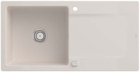 Villeroy & Boch Siluet 60 – vestavný dřez, barva Crema – pohled 3