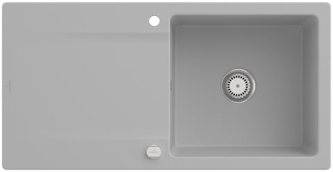 Villeroy & Boch Siluet 60 – vestavný dřez, barva Steam – pohled 4