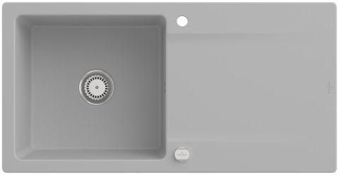 Villeroy & Boch Siluet 60 – vestavný dřez, barva Steam – pohled 3