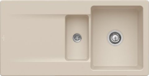 Villeroy & Boch Siluet 60 R – vestavný dřez, barva Almond – pohled 2