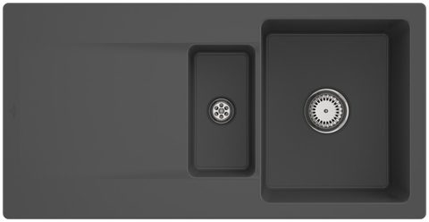 Villeroy & Boch Siluet 60 R – vestavný dřez, barva Graphite