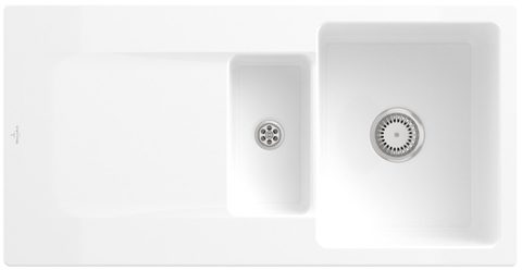 Villeroy & Boch Siluet 60 R – vestavný dřez, barva White Alpin