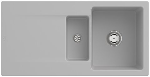 Villeroy & Boch Siluet 60 R – vestavný dřez, barva Steam