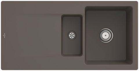Villeroy & Boch Siluet 60 R – vestavný dřez, barva Timber